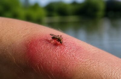 Înțepăturile de insecte pot provoca vara reacții alergice grave