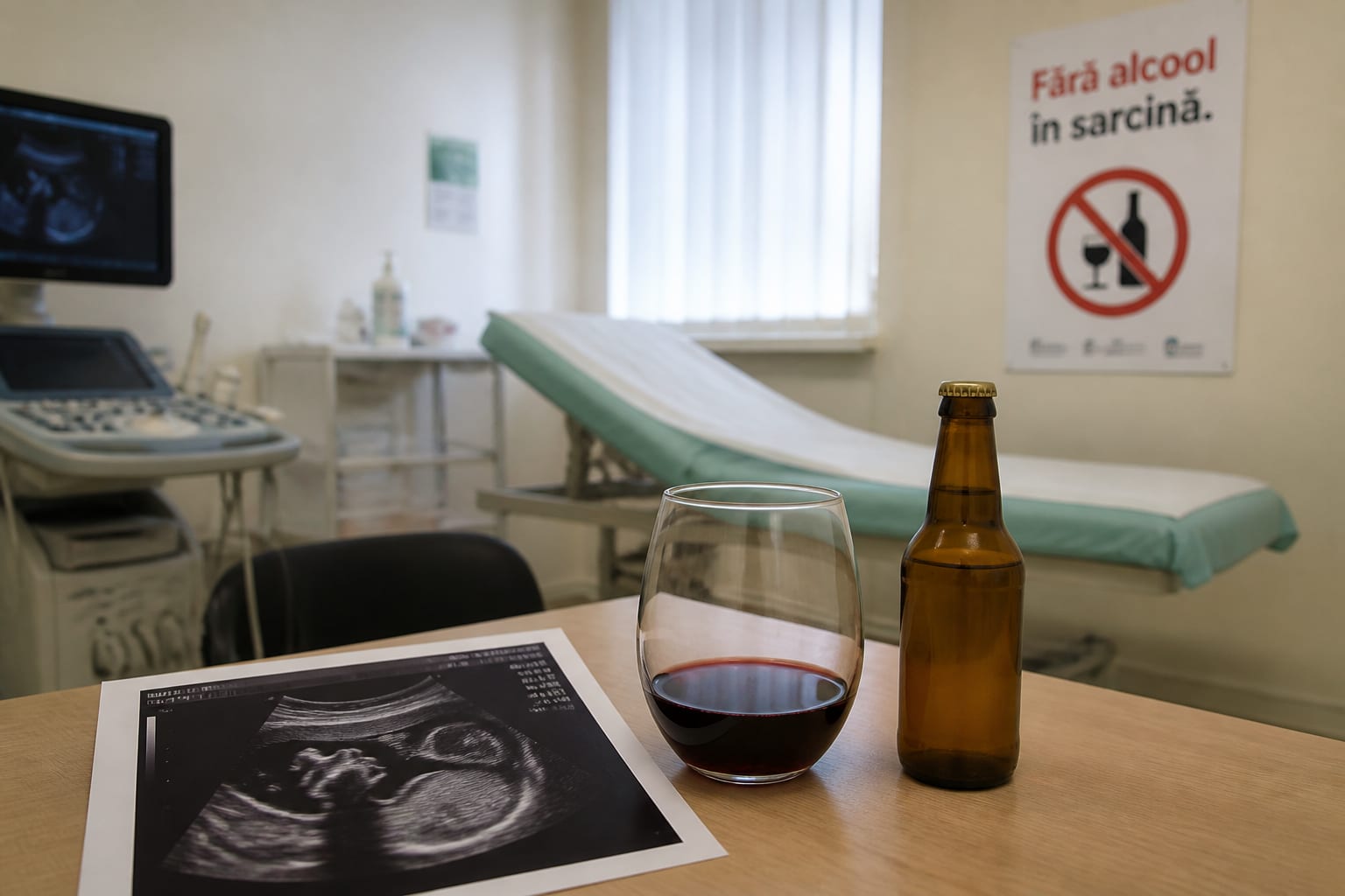 Alcoolul în sarcină: una din patru femei a consumat, iar jumătate nu au vorbit cu medicul despre riscuri