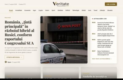 Veritate.ro propune un format de știri scrise de AI, cu faptele separate clar de interpretări