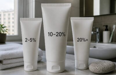 Ce face ureea în funcție de concentrație, de la 2% la peste 20%
